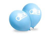 Goedkoop ballonnen bedrukken met eigen logo .